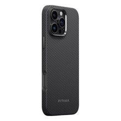 Противоударный чехол Pitaka Military-Grade Protective Case для iPhone 16 Pro Max Black (KI1601PMPA)