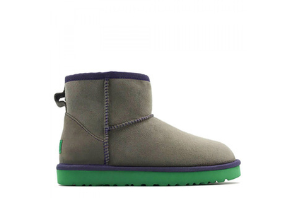 UGG Classic Mini II Grey-Aqua