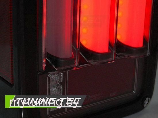 Задние фонари для Jeep Wrangler JK (07-18) LED черные темные