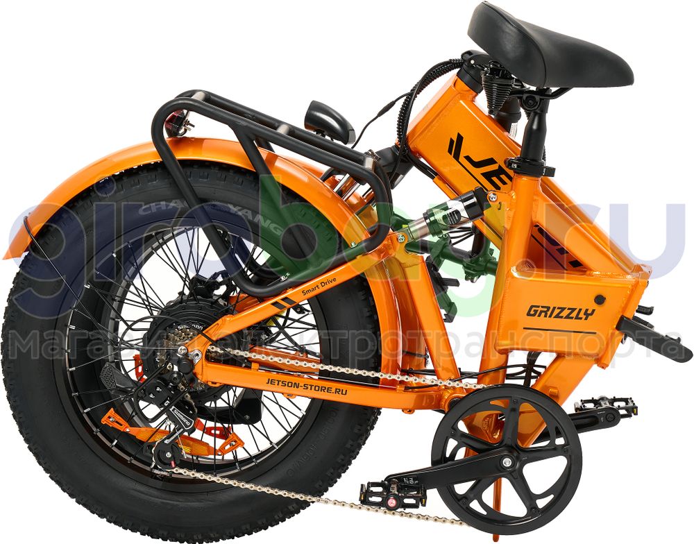 Электровелосипед Jetson GRIZZLY 1200W (48V/15Ah) - Оранжевый фото №9