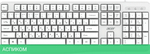 Клавиатура Acer OKW301 белый (ZL.KBDCC.01B)
