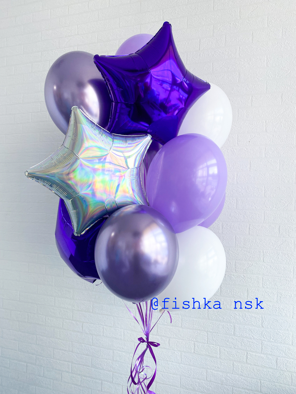 Фонтан из шаров № 58