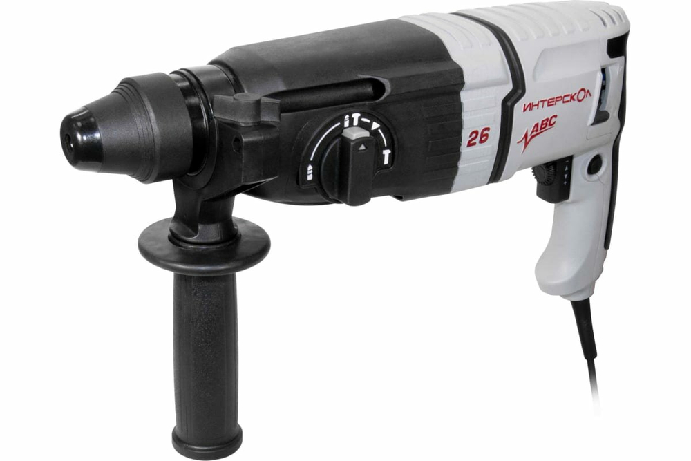 Перфоратор SDS+ 800Вт, 3Дж Интерскол П-26/800АВС / 426.0.4.40
