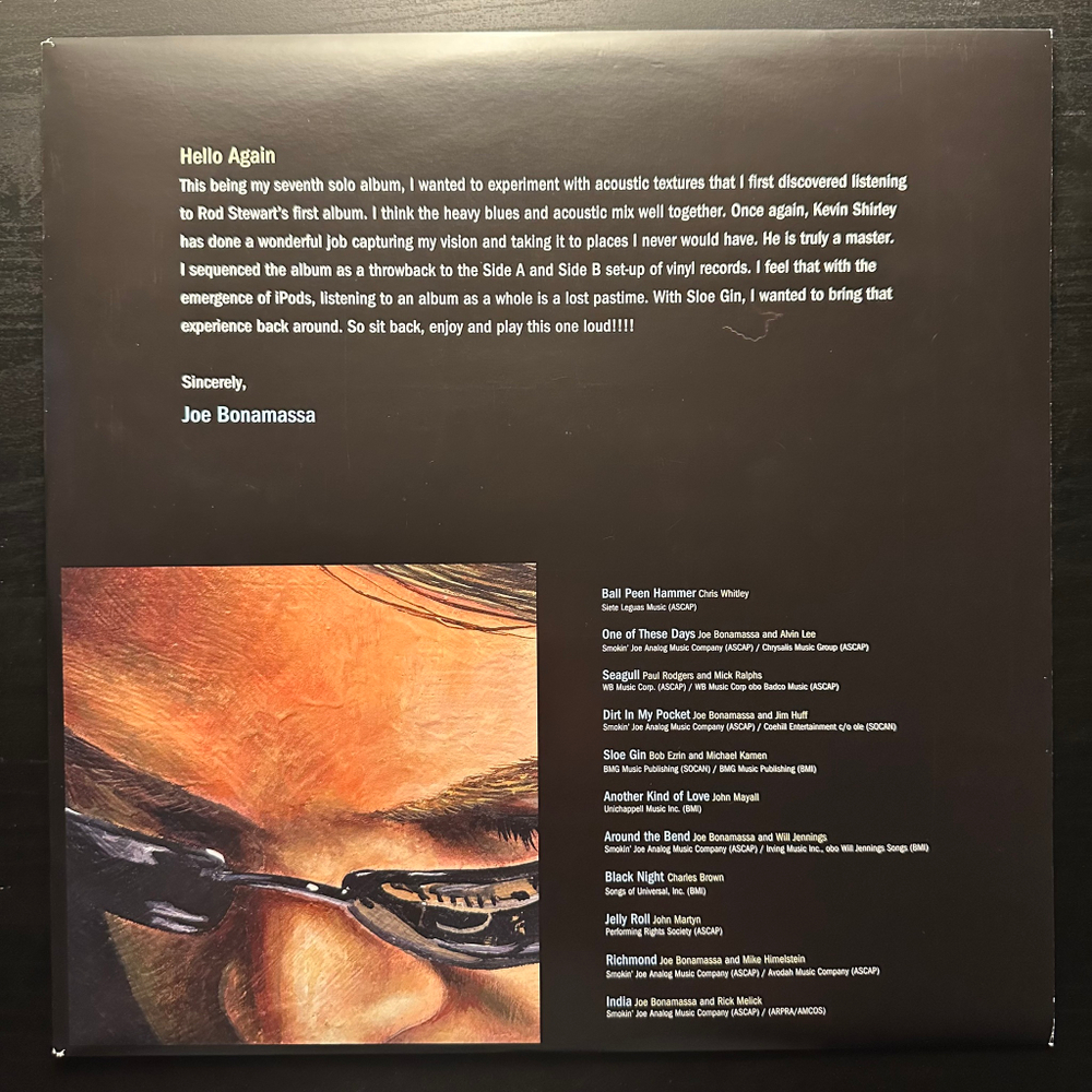 Joe Bonamassa - Sloe Gin (Европа 2007г.)