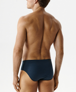 Мужские трусы слипы классика Atlantic, набор 2 шт., хлопок, сине-зелёные + зелёные, 2RMP-006