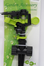 ПЛАСТИКОВЫЙ ПУЛЬСИРУЮЩИЙ СПРИНГЛЕР НА ШИПЕ HOSE WORLD GE0011