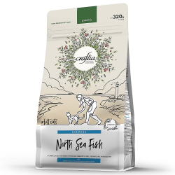 Сухой корм CRAFTIA HARMONA для взрослых кошек из рыбы северного моря 320 г