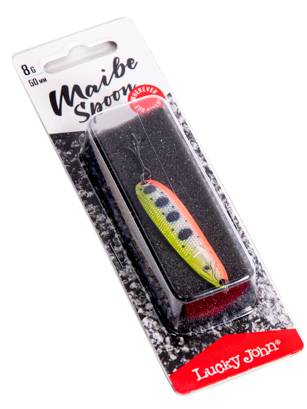 Блесна Lucky John Maibe Spoon 50 мм, 8 г, цвет 011