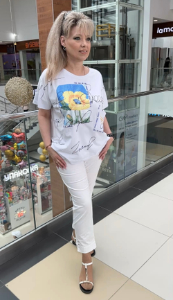 Немецкие белые летние брюки