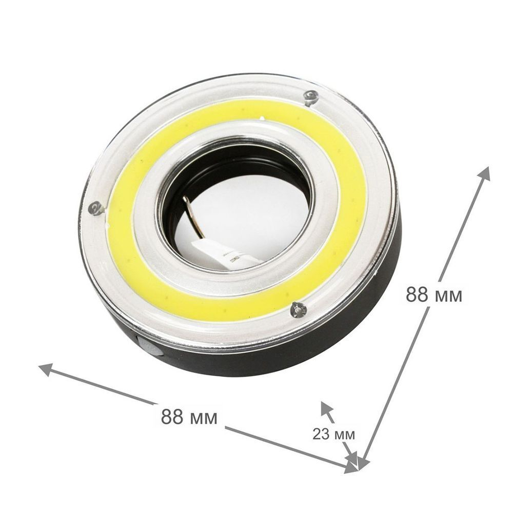 Фонарь ручной, Camelion, 56322 COBLED, пластик, чер, 14259