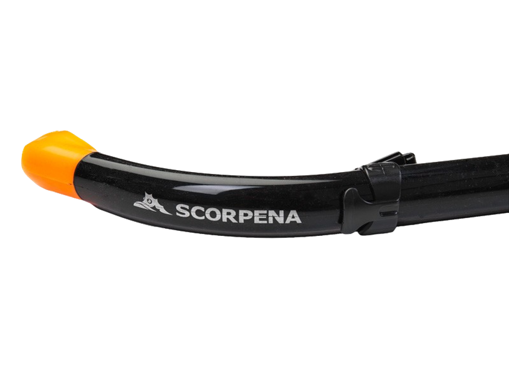 Трубка Scorpena S складная с клапаном, мягкая