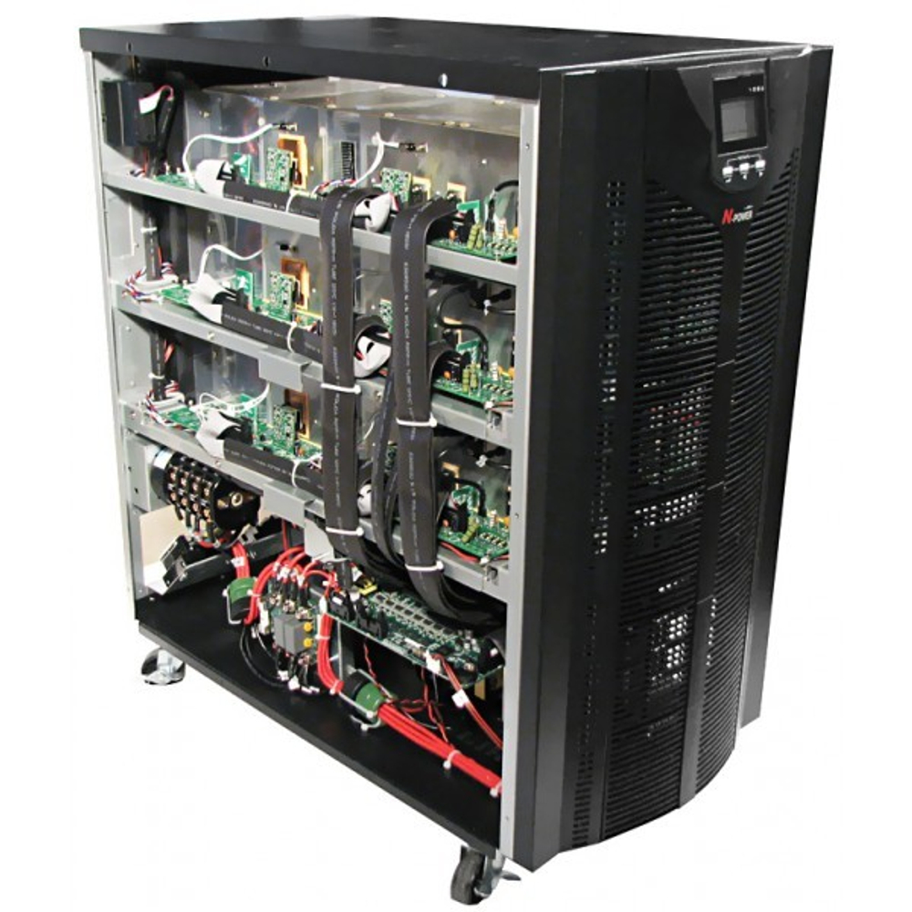 ИБП с двойным преобразованием N-Power Pro-Vision Black M30000 3/3 P LT ─ ИБП 3ф/3ф 30 кВА online