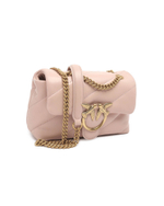 кожаная сумка через плечо love mini puff cl pltt Pinko - пудро-розовый(100039 A0F2)