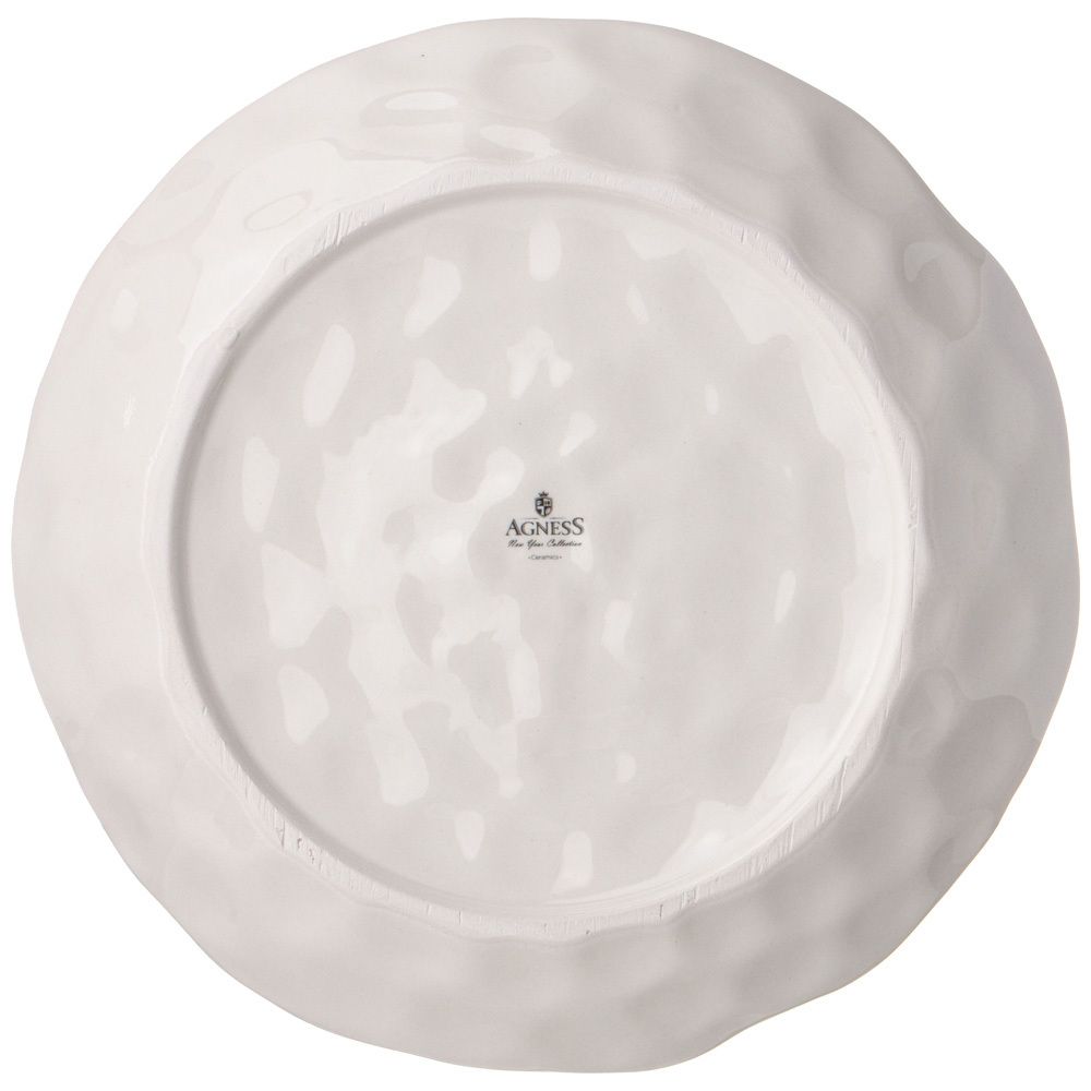 ТАРЕЛКА ГЛУБОКАЯ AGNESS “С НОВЫМ ГОДОМ!" 27,8*3,8 СМ (КОР=16ШТ.)