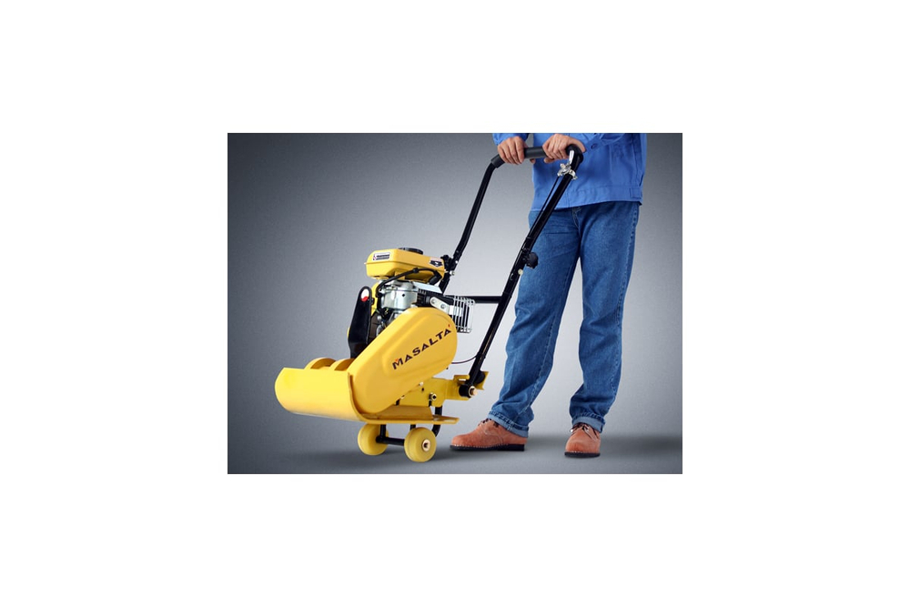 Виброплита (2.5 л/с, 54 кг, колеса, складная ручка) Masalta MS50-2 ВИБ028