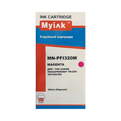 Картридж MyInk, аналог CANON PFI-320M для TM-200/205/300/305 Magenta (300ml, Pigment)