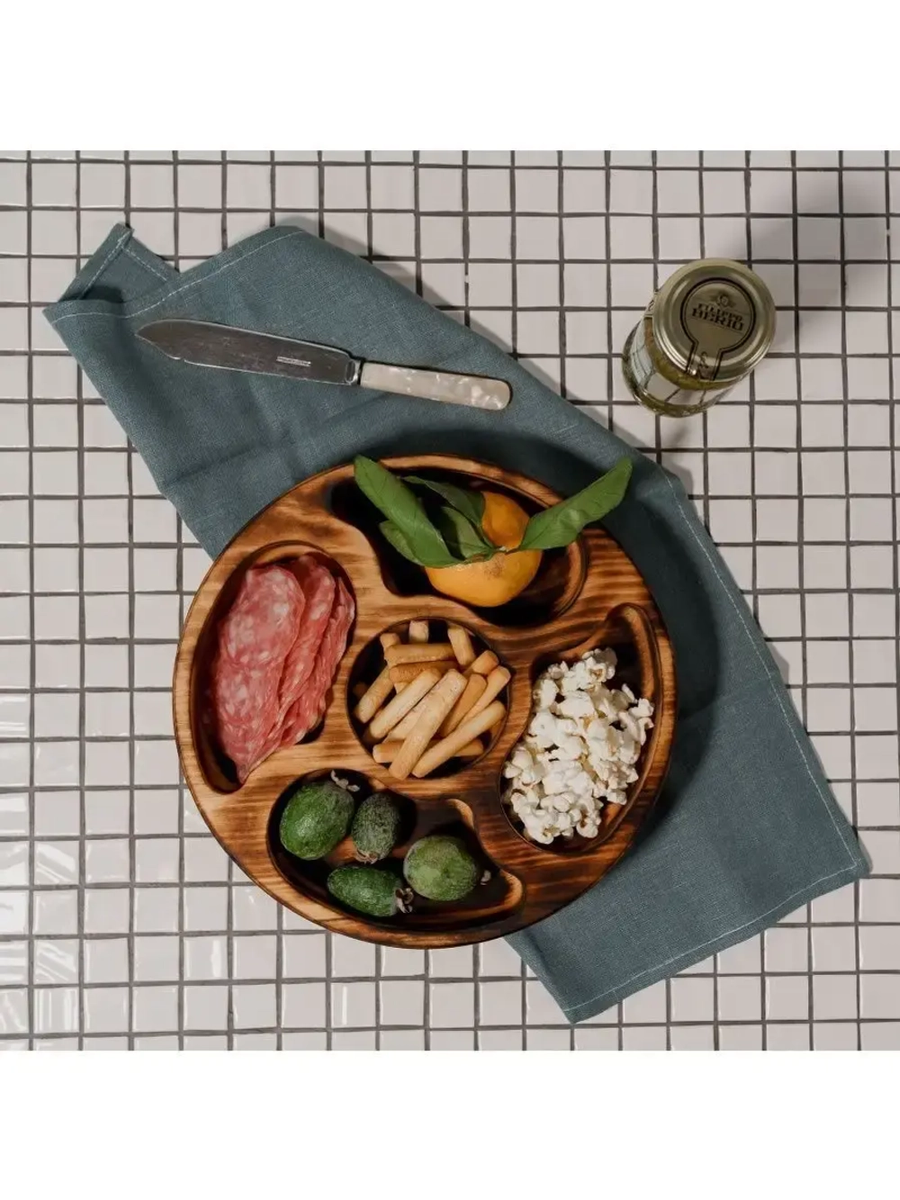 Менажница из Сибирского кедра