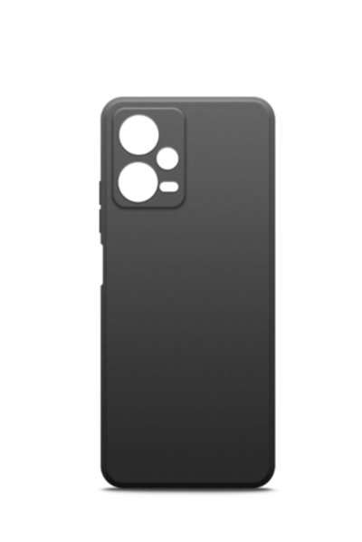 Чехол Silicone Case матовый для POCO X5 5G черный, Borasco