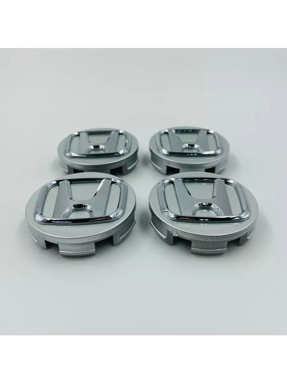 Колпачки заглушки на литые диски с эмблемой Honda 58 мм 4 шт