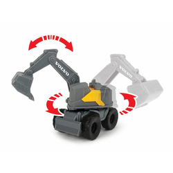Dickie Construction - Volvo 3-Pak Construction Vehicles Каток, Самосвал, Экскаватор 3722009 B