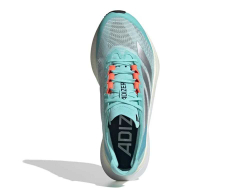 Кроссовки для бега женские adidas Adizero Boston 12 W Голубо-серебристые