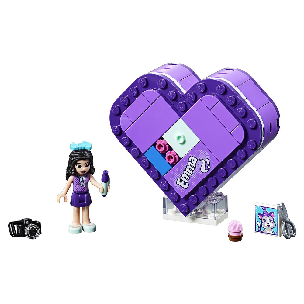 LEGO Friends: Шкатулка-сердечко Эммы 41355 — Emma's Heart Box — Лего Френдз Друзья Подружки