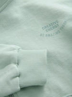 Толстовка с капюшоном на молнии для девочки Next E61-818, Светло-зеленый