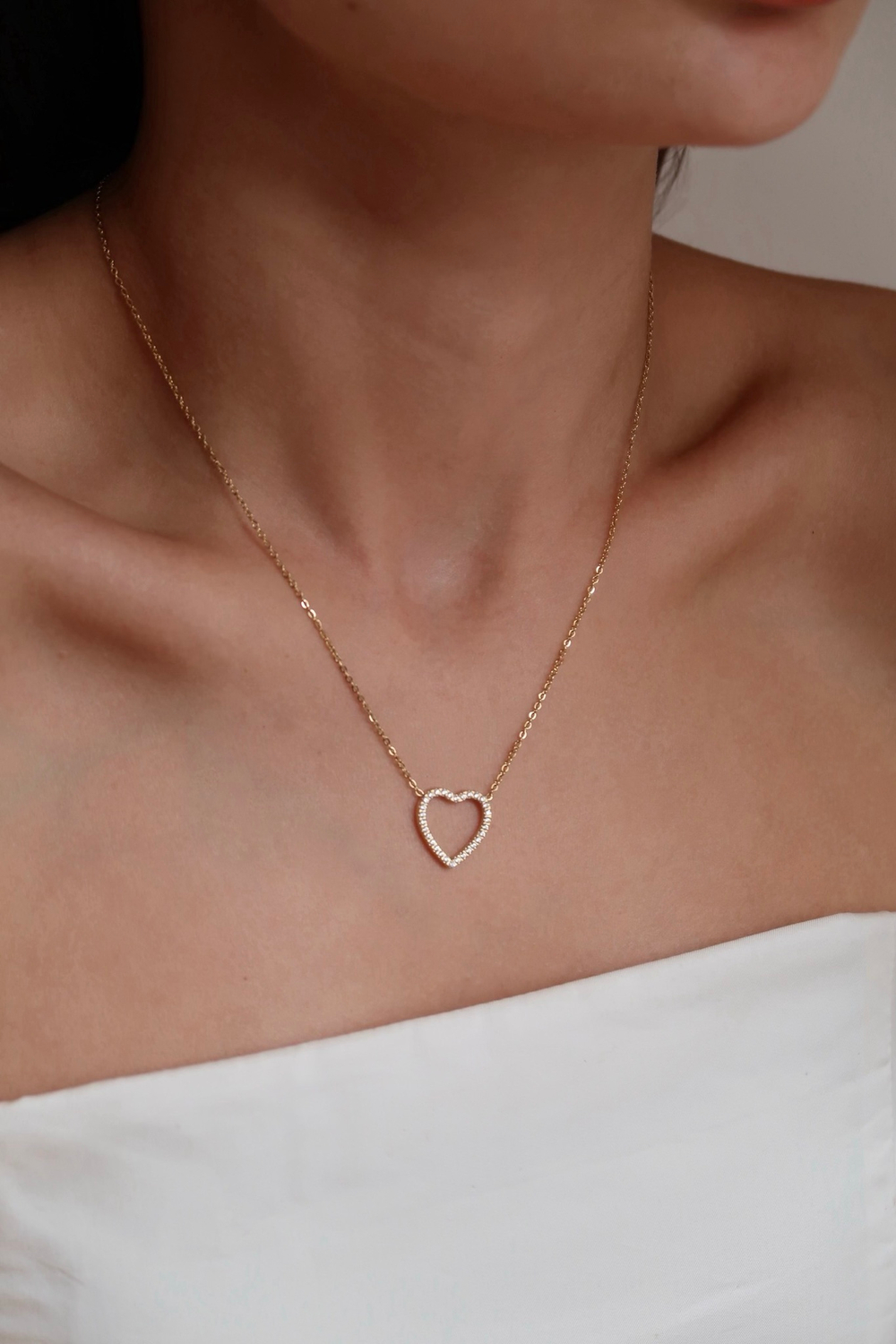 Цепочка LOVE в цвете золото