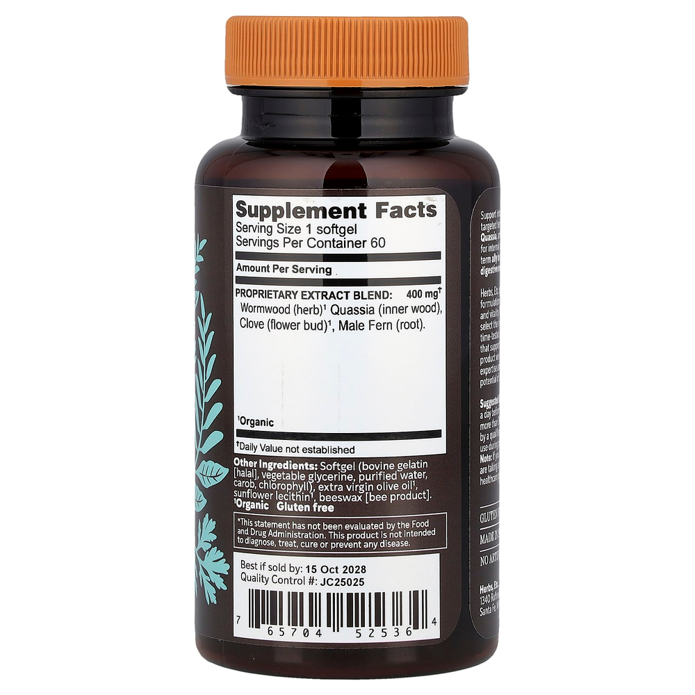 Herbs Etc., ParaFree™, 60 капсул