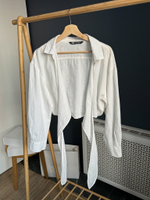 Льняная рубашка Zara, М