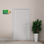 Навигационная фигурная табличка - указатель Карандаш с карманом