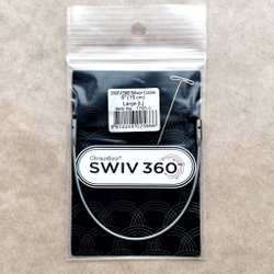 ChiaoGoo, Леска SWIV360, 125 см Large для съемных спиц размера L (готовая длина спиц 150см)