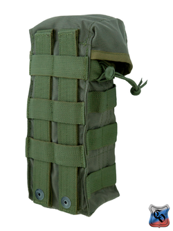 Подсумок SSO АК 2 MOLLE с бесшумной застёжкой и утяжкой. Олива