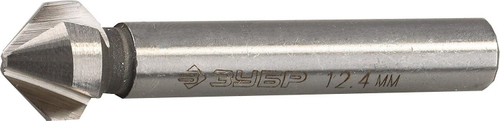 Зенкер конусный 12,4х56мм М6 Зубр