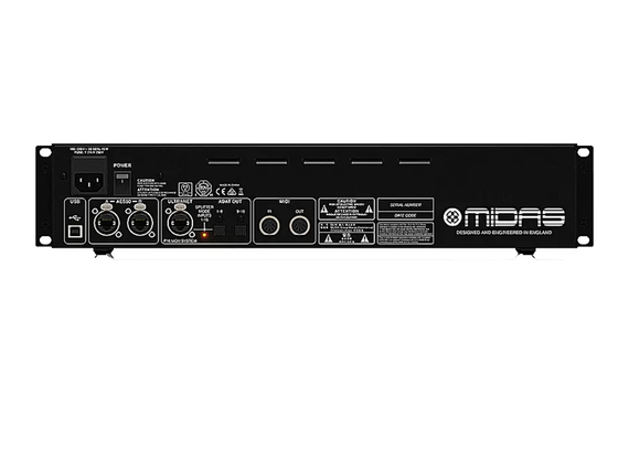 MIDAS DL16 - коммутационный блок (стейдж-бокс) для работы с микшерными консолями