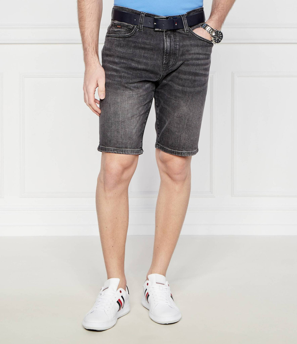 Джинсовые шорты Re.Maine BOSS ORANGE - графитовый(50513498)