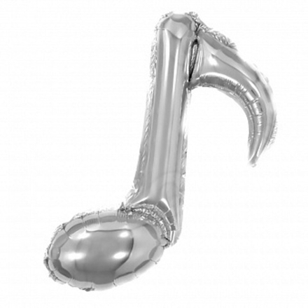 К Мини-фигура Нота Серебро 16''/41 см.