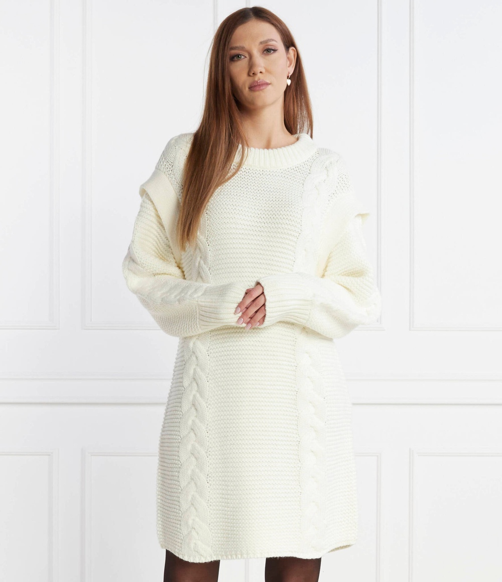 Платье Silvian Heach - экрю(GPA23227VE)