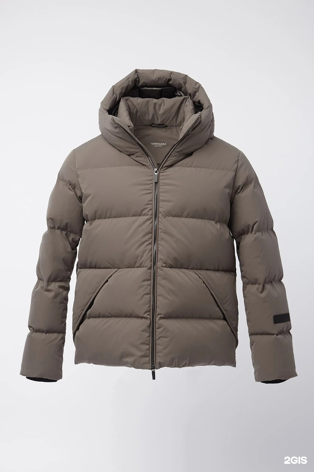 Пуховик Plaxa Volume Brown