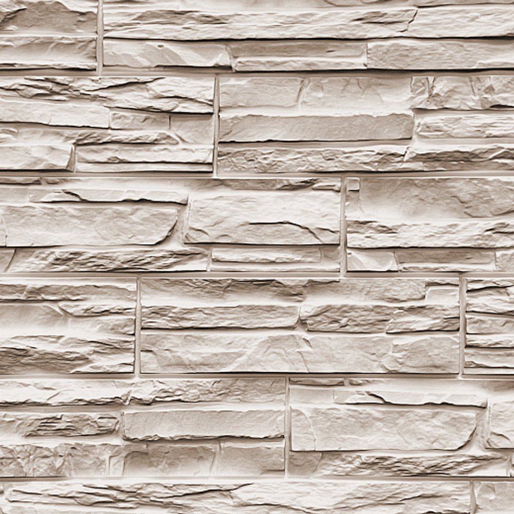 Фасадные панели Скол, светло-бежевый Fineber (Файнбир)