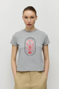 Футболка с винтажным принтом