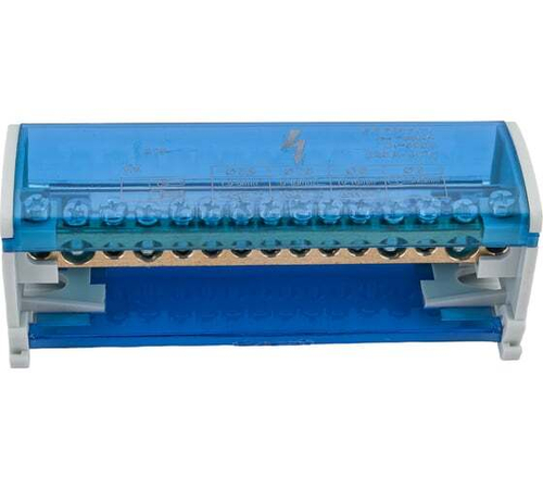 STEKKER Шина на DIN-рейку в корпусе (кросс-модуль) 2х15 L+PEN LD505-215 39682