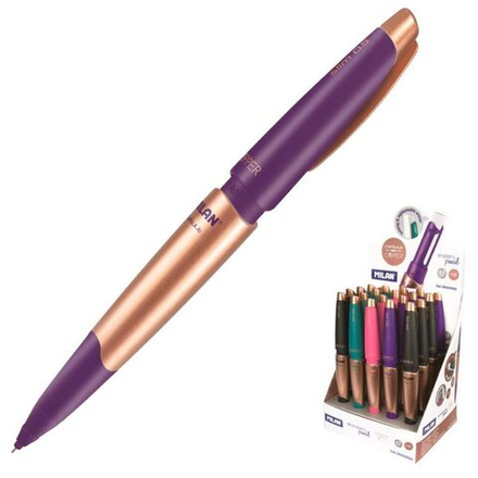 Карандаш механический 0,5мм Milan Capsule Copper, НВ  ассорти