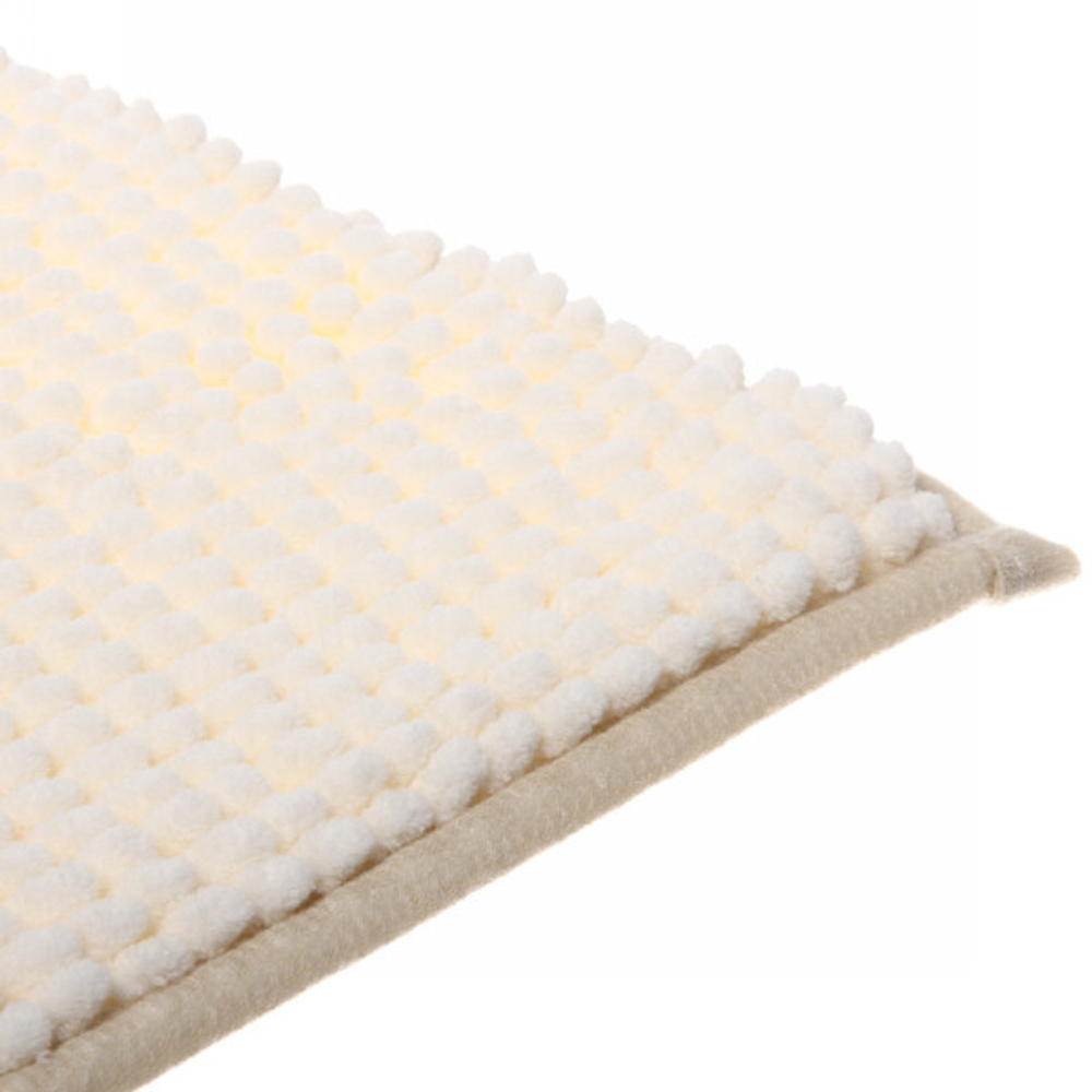 Коврик для ванной 50*80"Букли» белый