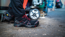 Ботинки Haix  Black Eagle Safety 40.1 mid/black-red