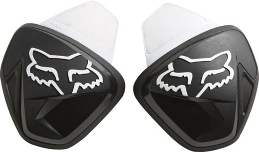 Накладки на плечи к защите панцирю Fox Airframe Pro Shoulder Assembly Kit (Black/White, OS, 2024 (23300-018-OS))