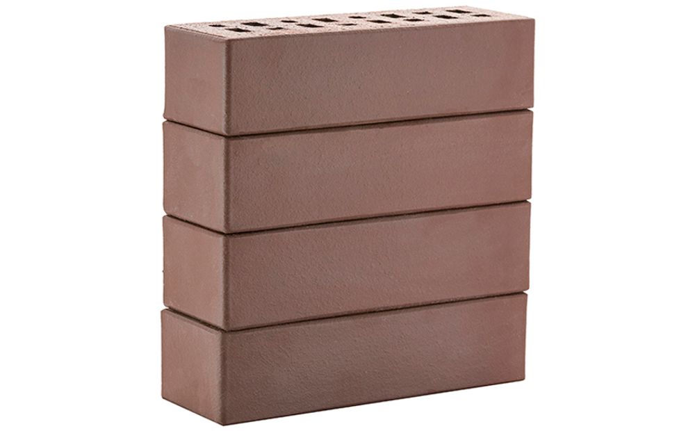 Кирпич клинкер ЛСР фасадный 0,71НФ Коричневый «Мюнхен» гладкий М-300 250x85x65