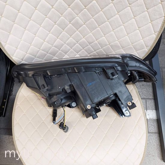 Передние фары angel eyes black H7 для BMW X5 E53