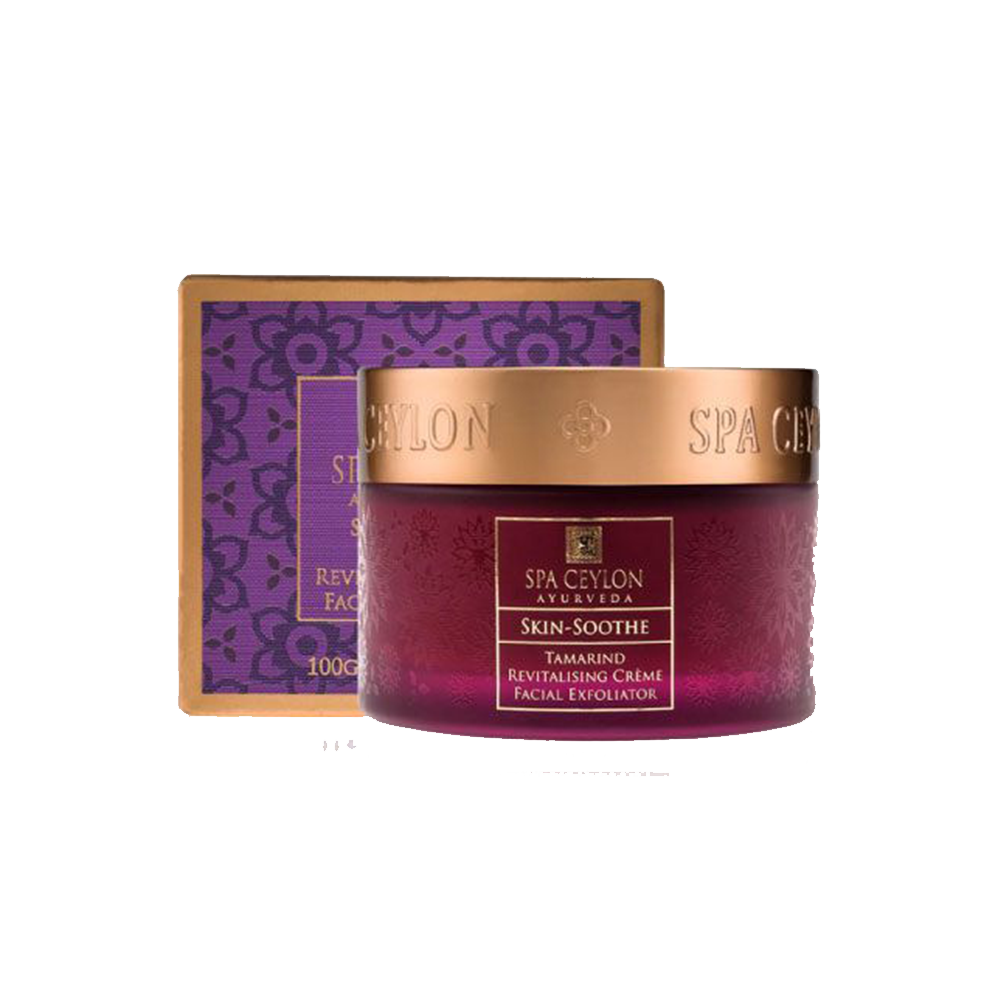 Омолаживающий крем-скраб для лица с тамариндом "СЧАСТЛИВАЯ КОЖА" (100гр)