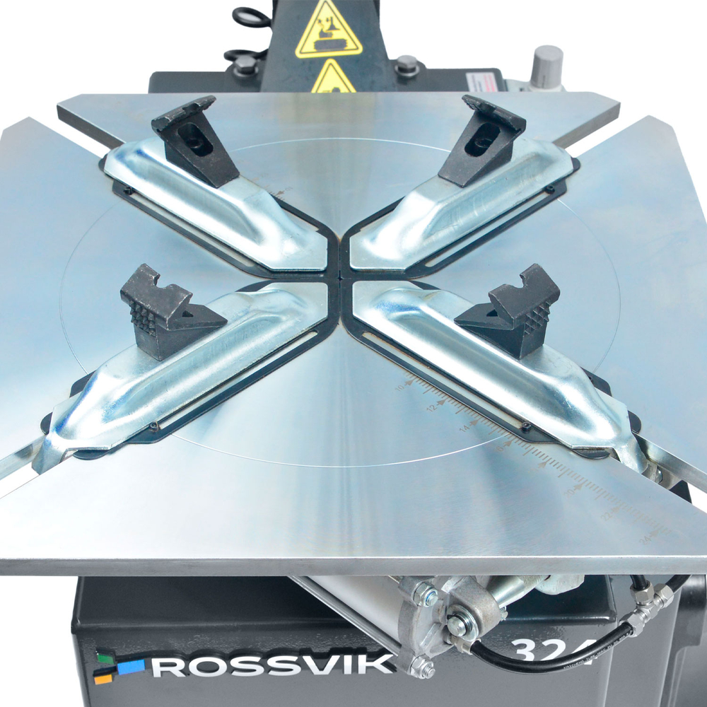 Станок шиномонтажный ROSSVIK V-324, п/авт., до 24", 220 В, серый